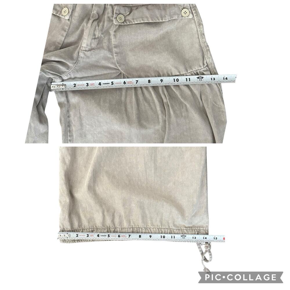 Free People We The Free Lotus Balloon Jean Pants Gray Size 26 Hippie Wide Leg - Picture 5 of 7